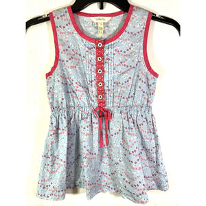 Matilda Jane Girls Size 8 Open Spaces Tunic Camp MJC Spring 2018 Floral
